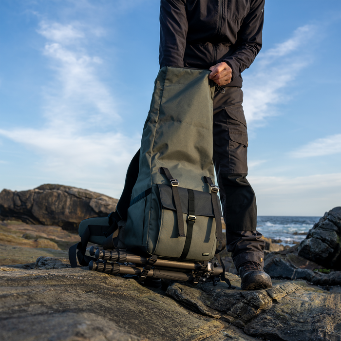 ProMaster Jasper 2.0 Medium 7.5L-9L Rolltop Backpack - Green