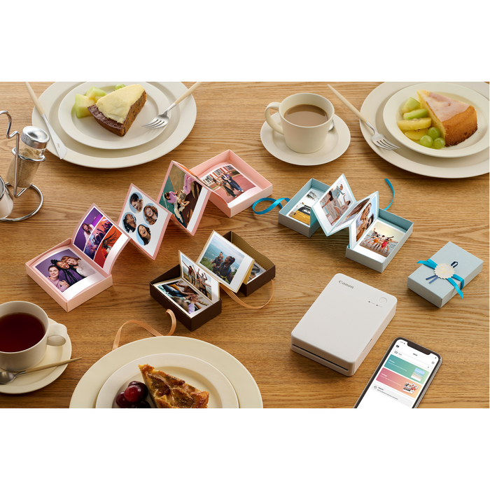 Canon Selphy QX20 Compact Photo Printer - Dark Gray