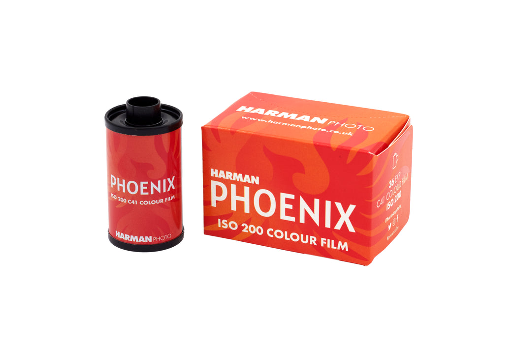 Harman Phoenix 200 Color Negative - 35mm Film, 36 Exposures, Single Roll