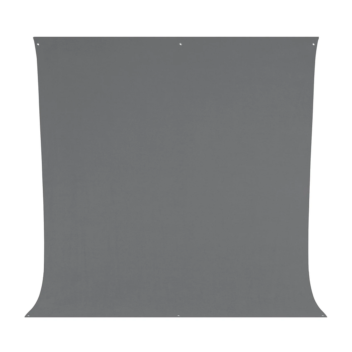 Westcott Wrinkle-Resistant Backdrop, 9' x 10' - Neutral Gray