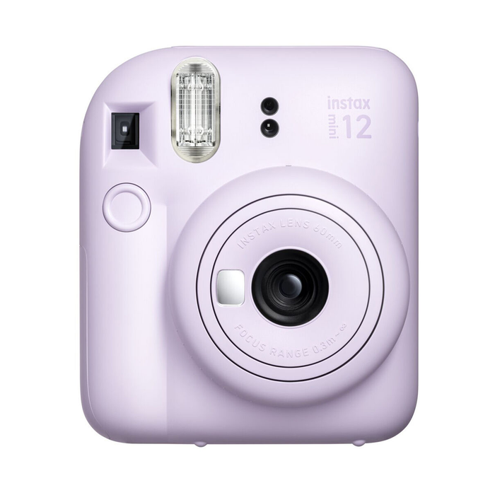 Fujifilm Instax Mini 12 Instant Camera & Film Holiday Bundle (Lilac Purple)