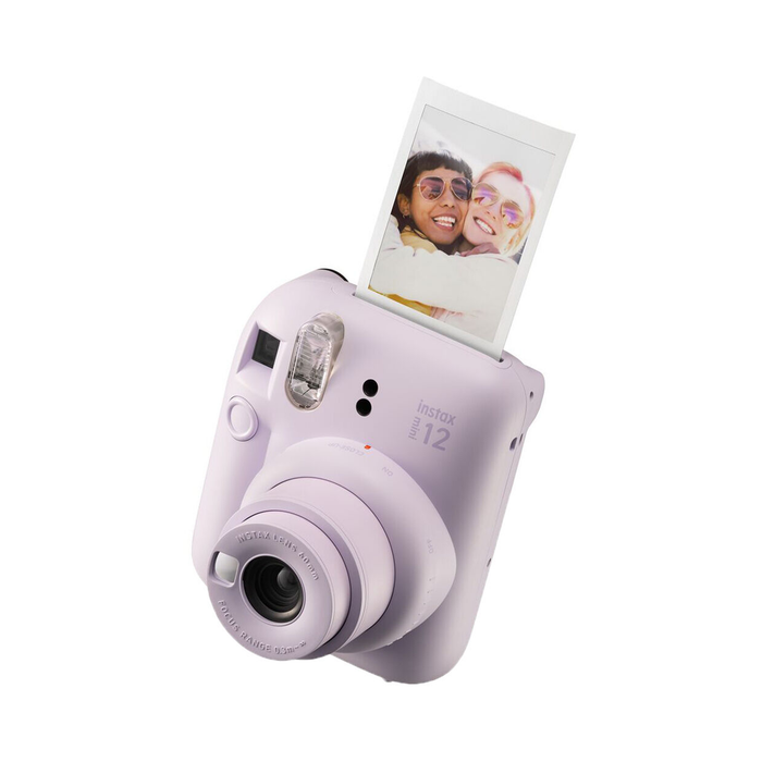 Fujifilm Instax Mini 12 Instant Camera & Film Holiday Bundle (Lilac Purple)