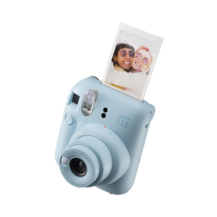 Fujifilm 2025 Instax Mini 12 Instant Camera Bundle - Pastel Blue