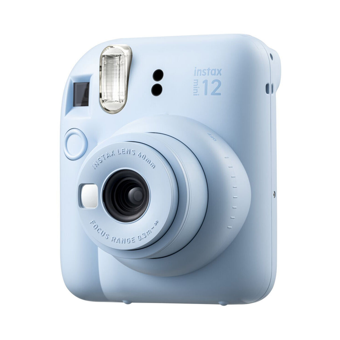 Fujifilm 2025 Instax Mini 12 Instant Camera Bundle - Pastel Blue
