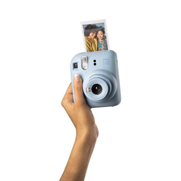 Fujifilm 2025 Instax Mini 12 Instant Camera Bundle - Pastel Blue