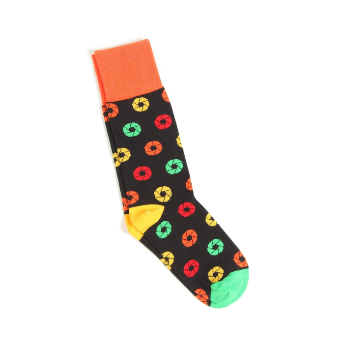 Aperture Socks - Polychrome