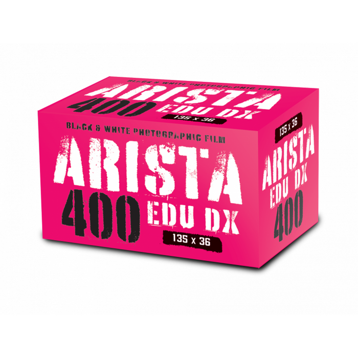 Arista DX 400 Black & White Negative - 35mm Film, 36 Exposures, Single Roll