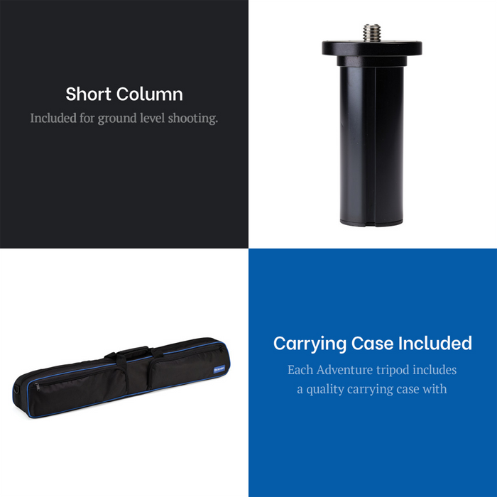 Benro TMA47AXL Mach3 AL Series 4 Extra Long 3-Section Aluminum Tripod