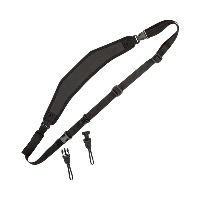 Op/Tech Utility Sling XL Quick Adjust with Uni-Loop Connectors (1/4" Webbing), 26.5-31" - Black