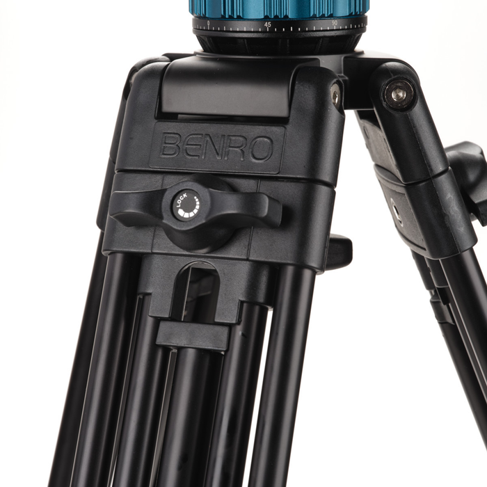 Benro KH25PC Video Tripod Kit with Head, 61.6"