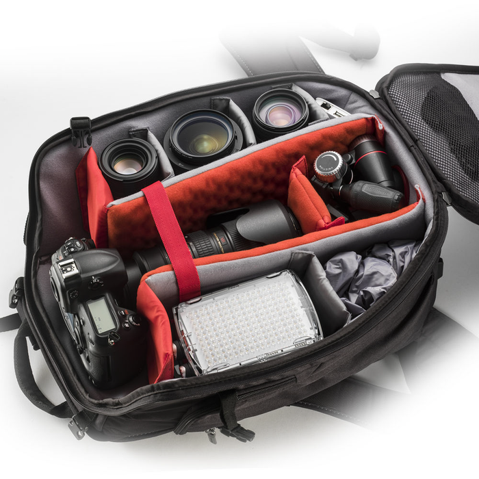 Manfrotto XPRO 3-Way Pan & Tilt Tripod Head with Retractable Levers