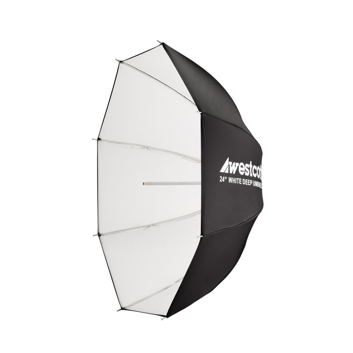 Westcott 24" Deep White Bounce Umbrella 5628