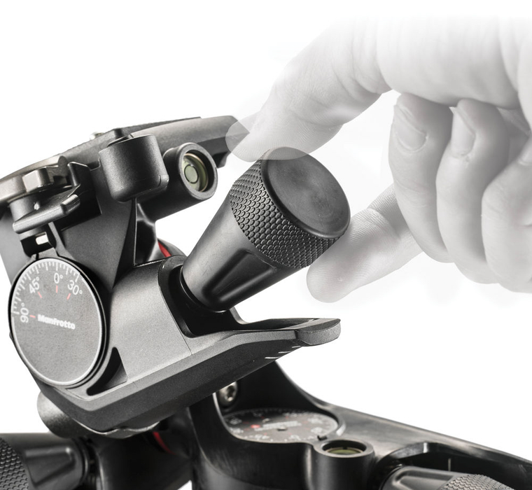 Manfrotto XPRO Geared 3-Way Pan & Tilt Tripod Head with 200PL-14 Quick Release Plate