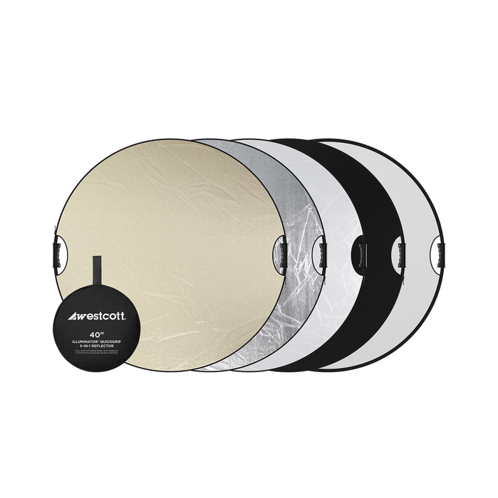 Westcott Illuminator Collapsible 5-in-1 Reflector - 40"