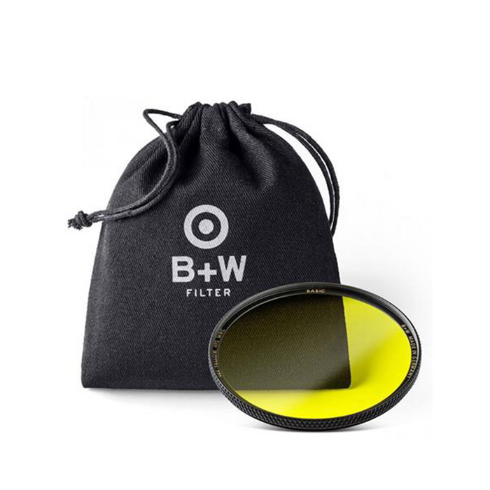 B+W 77mm #495/022 BASIC Yellow MRC Filter
