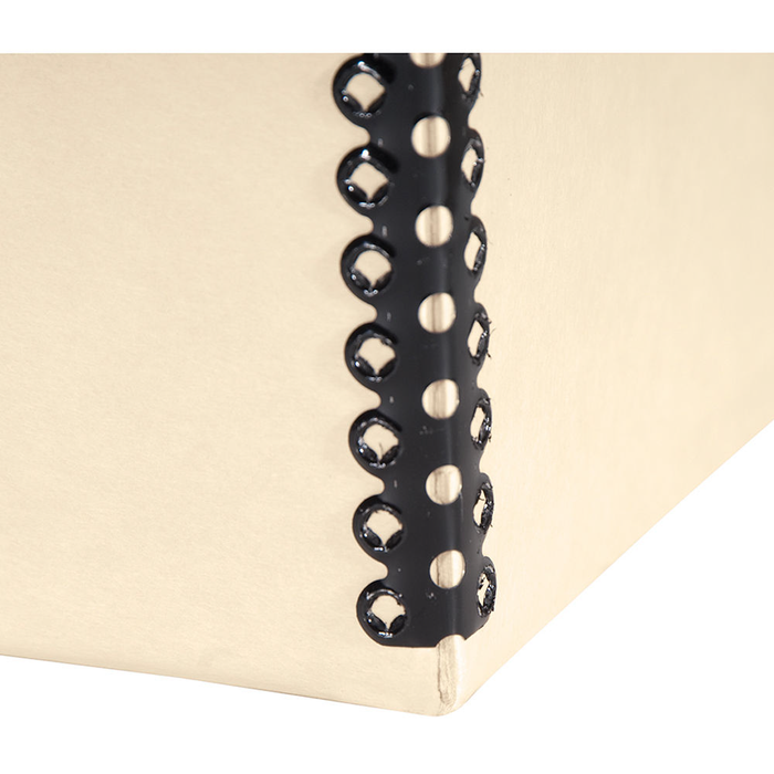 Lineco Drop-Front Archival Box, Tan - 11.75 x 17.75 x 1.5"