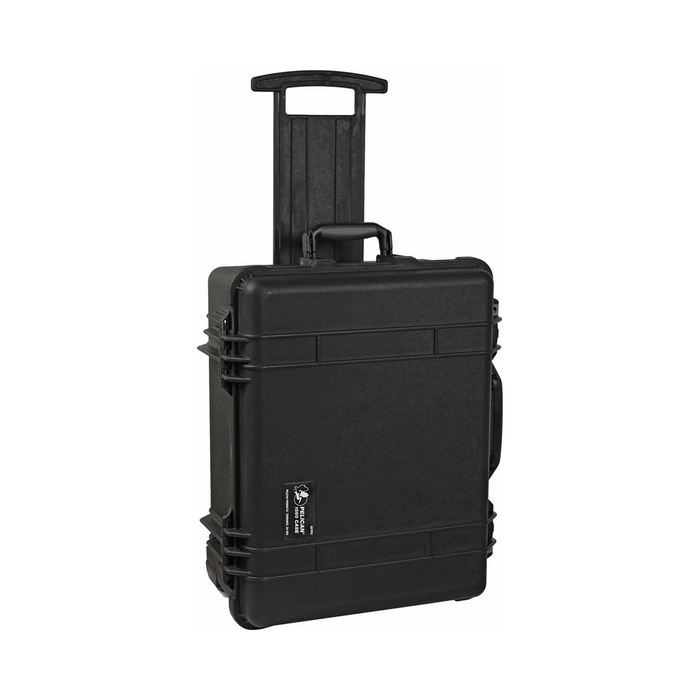Pelican 1560 Protector Case with TrekPak Dividers & Lid Foam - Black