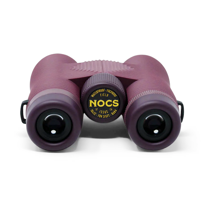 Nocs Provisions Field Issue 10x32 Waterproof Binoculars - Oxblood Maroon