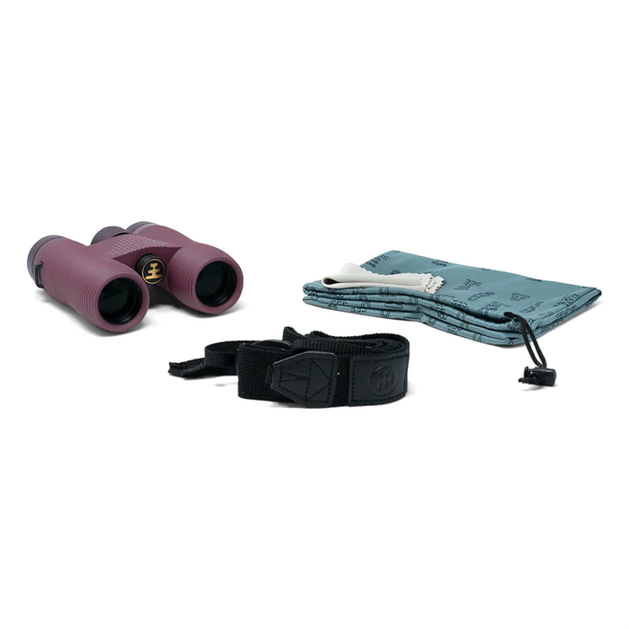 Nocs Provisions Field Issue 10x32 Waterproof Binoculars - Oxblood Maroon