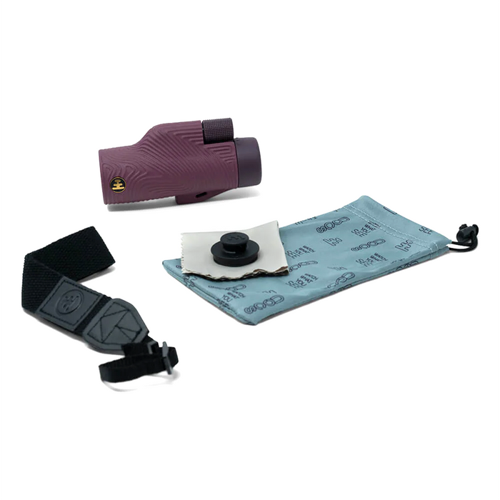 Nocs Provisions Field Tube 10x32 Monocular - Oxblood Maroon