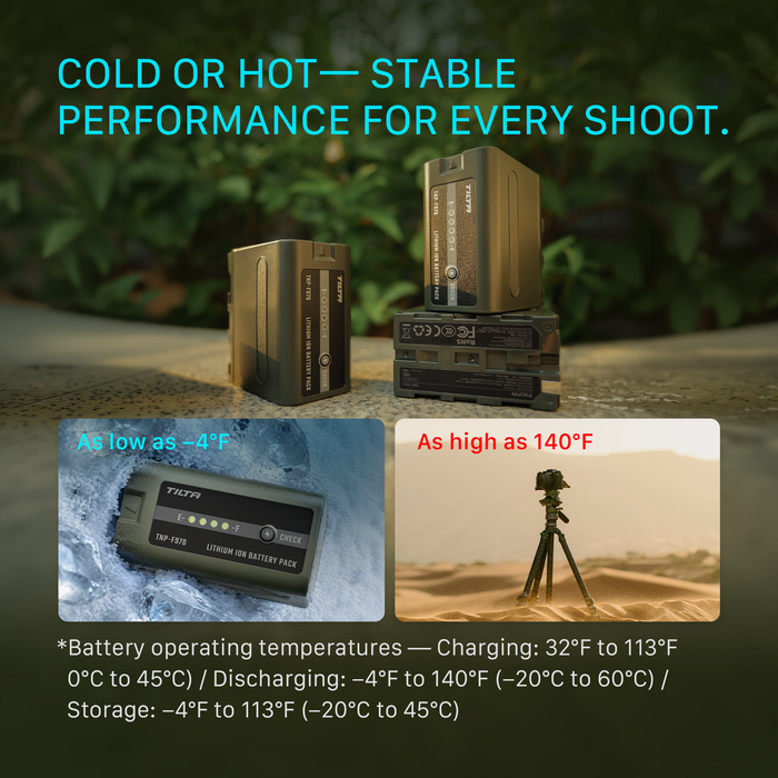 Tilta NP-F970 Battery (10500mAh) - Ranger Green