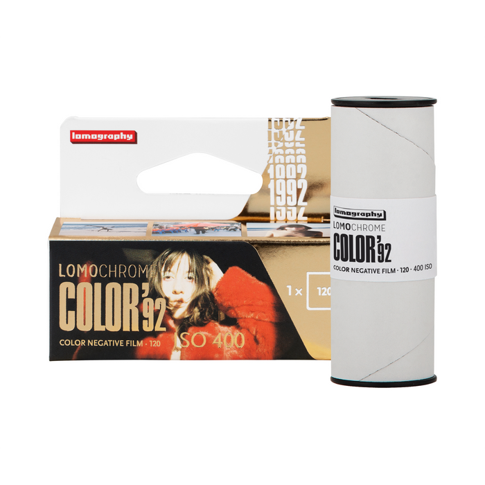 Lomography LomoChrome Color ’92 400 Color Negative - 120 Film, Single Roll
