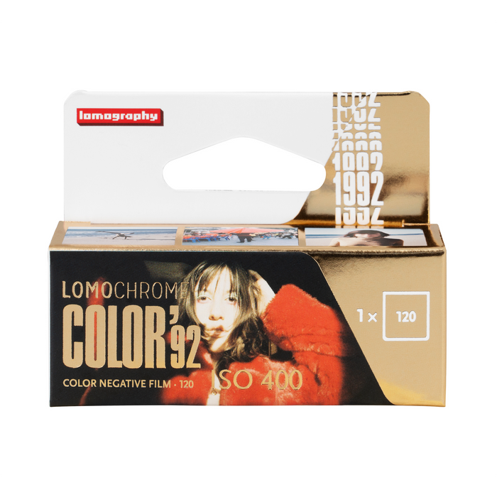 Lomography LomoChrome Color ’92 400 Color Negative - 120 Film, Single Roll