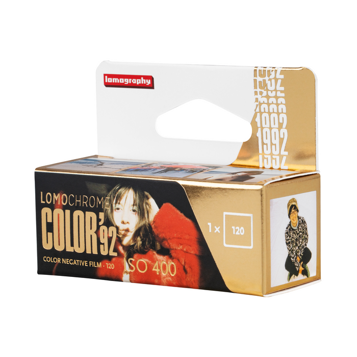 Lomography LomoChrome Color ’92 400 Color Negative - 120 Film, Single Roll