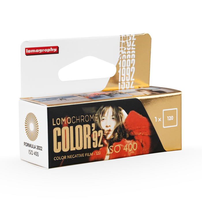 Lomography LomoChrome Color ’92 400 Color Negative - 120 Film, Single Roll