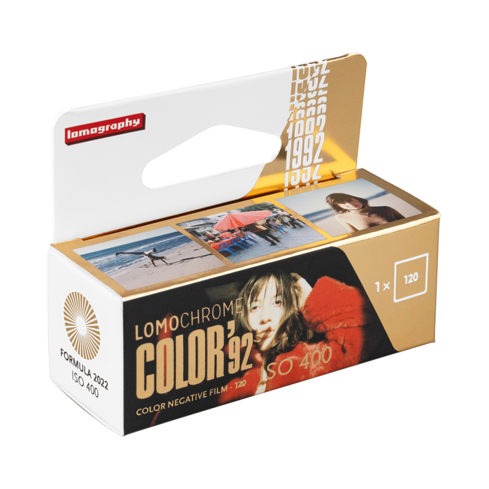 Lomography LomoChrome Color ’92 400 Color Negative - 120 Film, Single Roll