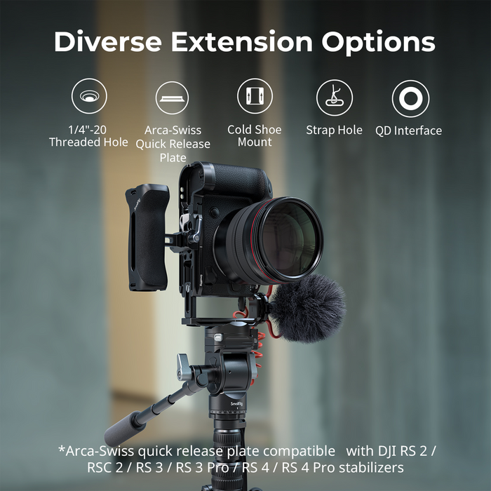 SmallRig HawkLock Quick Release Cage Kit for Canon EOS R5 Mark II 5029