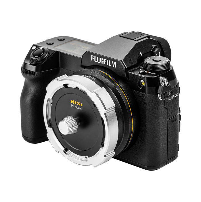 NiSi ATHENA PL-GFX Adapter for PL-Mount Lenses to FUJIFILM G-Mount Cameras