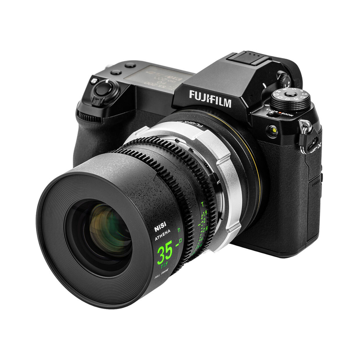 NiSi ATHENA PL-GFX Adapter for PL-Mount Lenses to FUJIFILM G-Mount Cameras