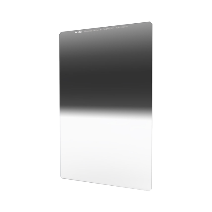 NiSi 100x150mm Reverse Nano IR Graduated ND16 Neutral Density 1.2 4-Stop Filter
