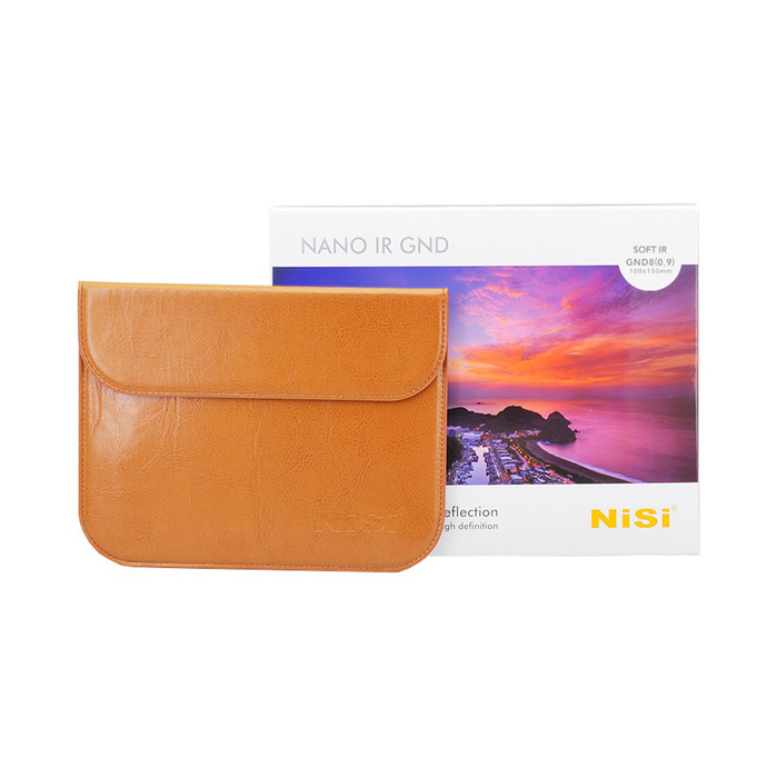 NiSi 100x150mm Nano IR Soft Graduated ND8 Neutral Density 0.9 3-Stop Filter