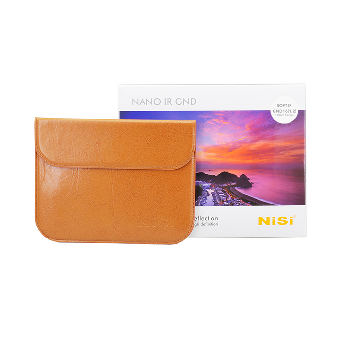 NiSi 100x150mm Nano IR Soft Graduated ND16 Neutral Density 1.2 4-Stop Filter