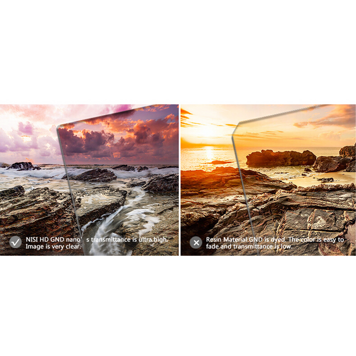 NiSi 100x150mm Nano IR Soft Graduated ND32 Neutral Density 1.5 5-Stop Filter