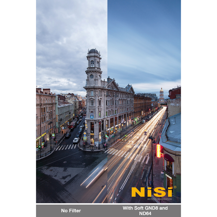 NiSi 100x150mm Nano IR Soft Graduated ND32 Neutral Density 1.5 5-Stop Filter