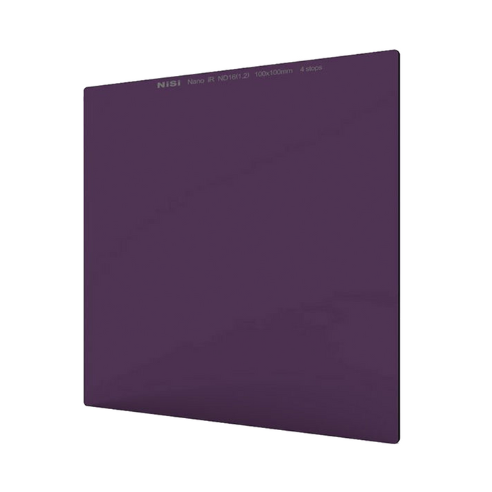 NiSi 100x100mm Nano IR ND16 Neutral Density 1.2 4-Stop Filter