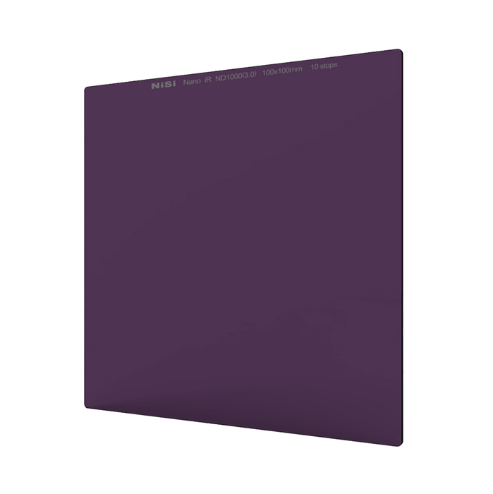 NiSi 100x100mm Nano IR ND1000 Neutral Density 3.0 10-Stop Filter