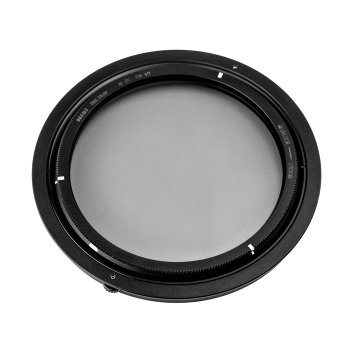 NiSi V7 100mm Filter Holder Kit with True Color NC CPL & Lens Cap