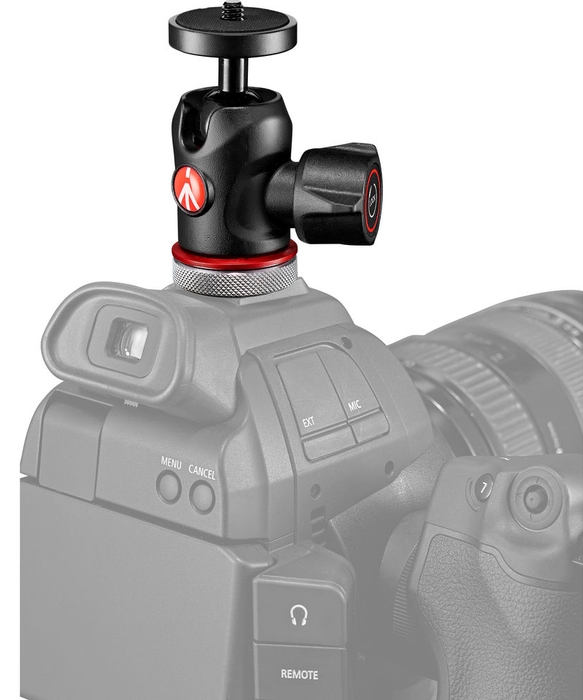 Manfrotto 492 Center Ball Head with Cold Shoe Mount