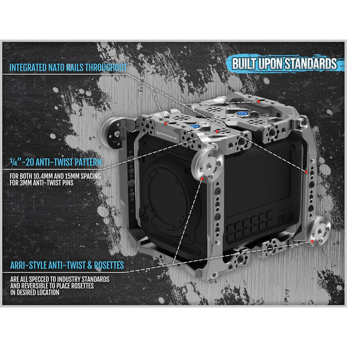Kondor Blue PYXIS Cage System C Kit - Raven Black