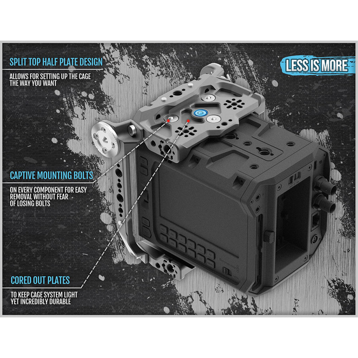 Kondor Blue PYXIS Cage System C Kit - Raven Black