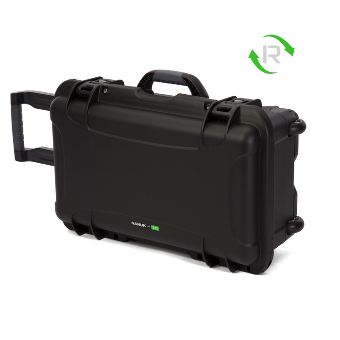 Nanuk R 935 Wheeled Pro Photo Kit Protective Case with Padded Dividers & Lid Organizer - Black