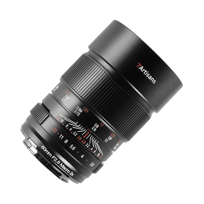 7Artisans 60mm f/2.8 Full-Frame 2X Ultra-Macro Lens - Sony E Mount