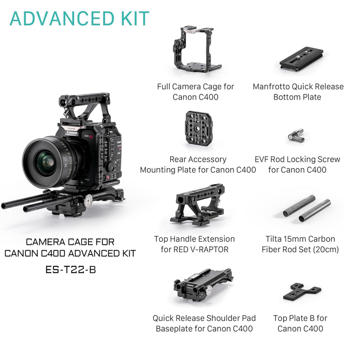 Tilta Camera Cage Advanced Kit for Canon C400