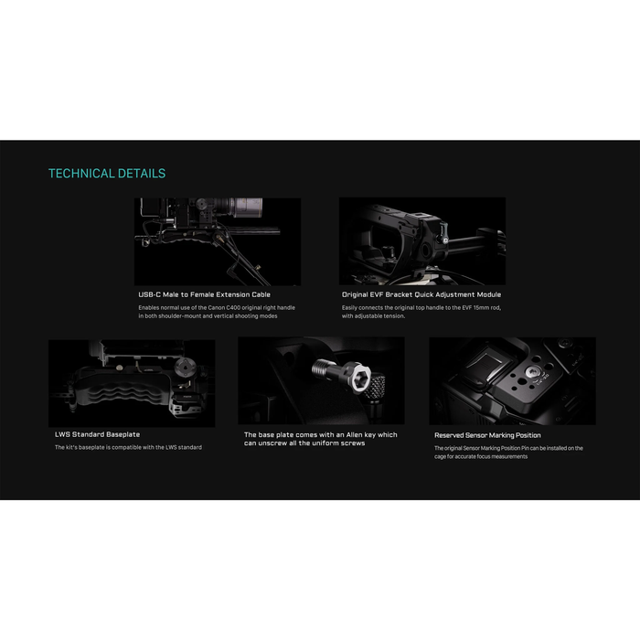 Tilta Camera Cage Advanced Kit for Canon C400