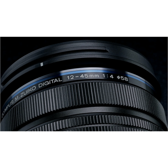 OM System M.Zuiko Digital ED 12-45mm f/4.0 PRO Lens - Black
