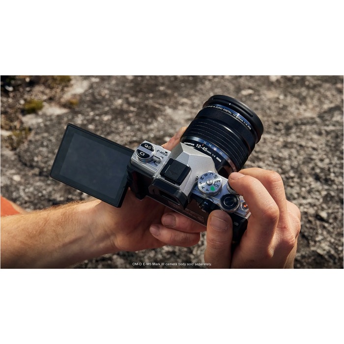 OM System M.Zuiko Digital ED 12-45mm f/4.0 PRO Lens - Black